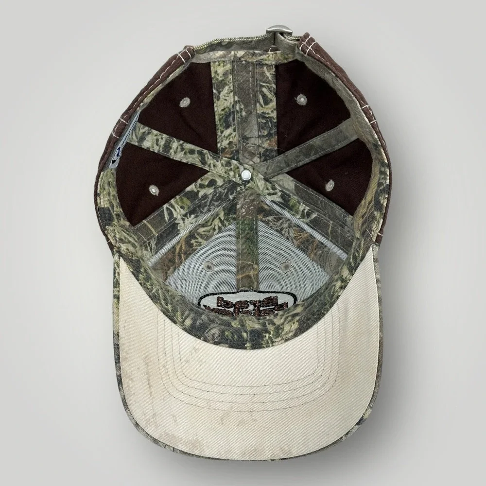 Raggz‎ Brad Paisley Hat Cap Adjustable Ball Cap Embroidered Brown Camo